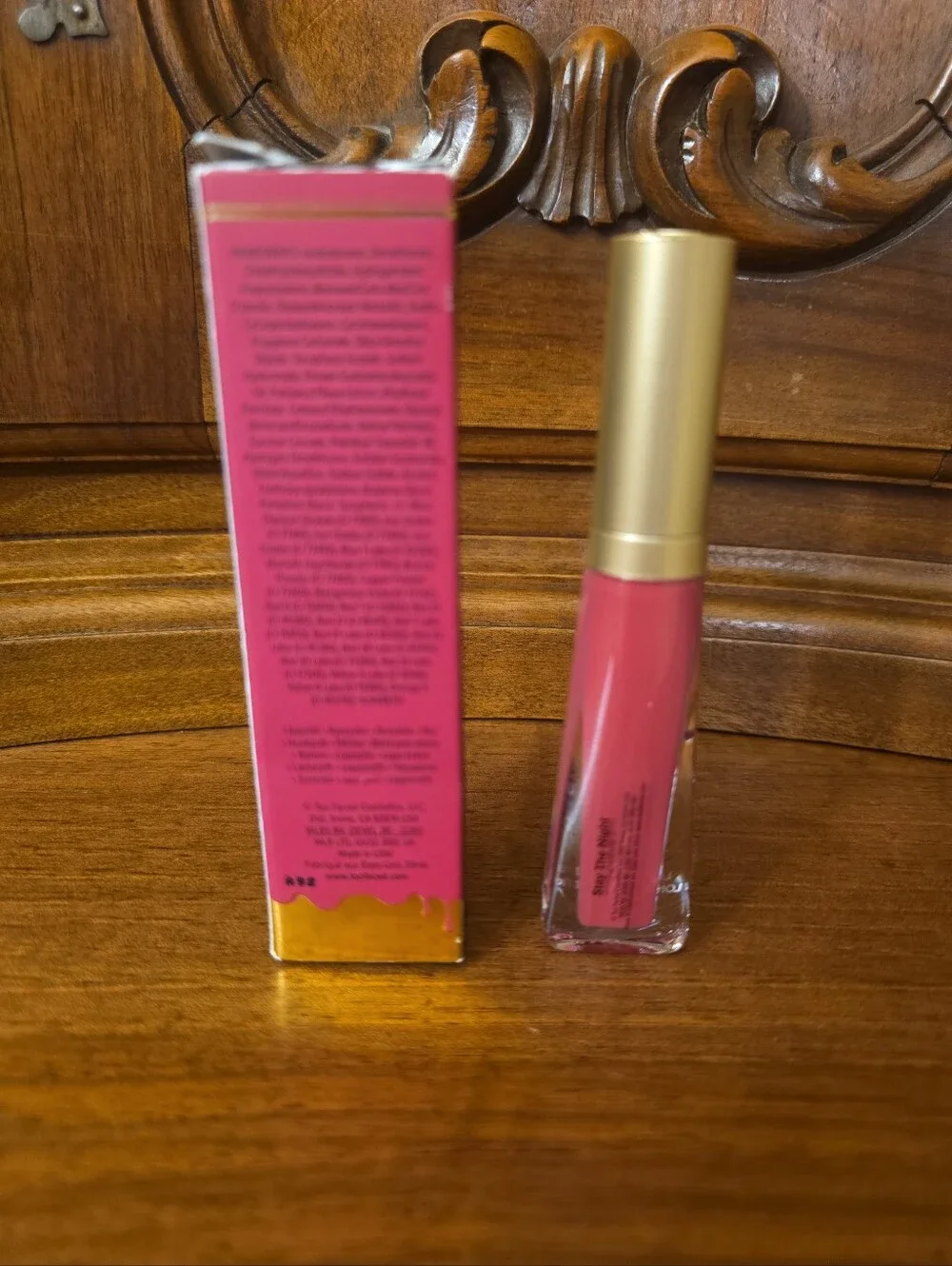 Too Faced Melted Liquified Matte Long Wear Lipstick, Stay The Night, .23oz--NIB